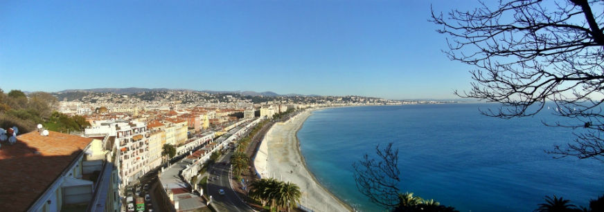 L'immobilier à Nice vue depuis le chateau