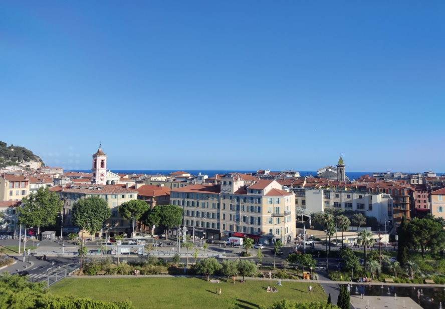 La coulée verte à Nice centre